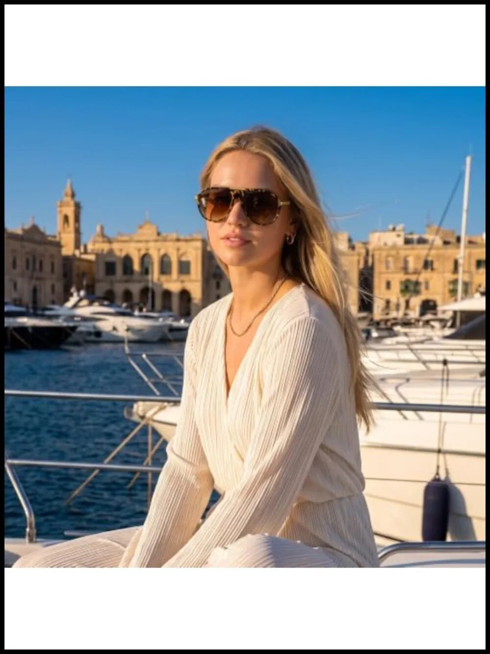Oversized Aviator Sunglasses UV400 Protection Retro Vintage Shades Women Men